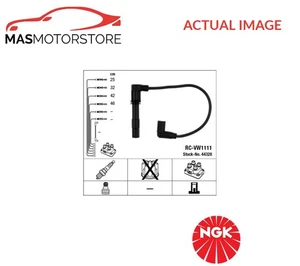 IGNITION CABLE SET LEADS KIT NGK 44328 A FOR SEAT LEON,TOLEDO II,AROSA,INCA - Picture 1 of 5