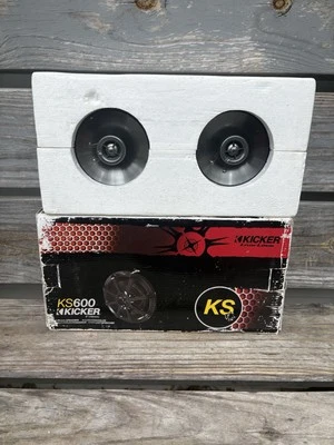 Kicker KS600 коаксиальные колонки динамик комплект 6» новый открытая коробка 🔥 - Изображение 1 из 4