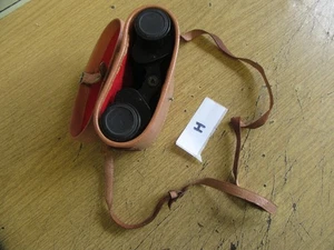 VINTAGE PULSE 8X30 BINOCULARS, FIELD GLASSES, LEATHER CASE AND STRAP - Picture 1 of 13