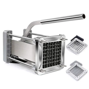 French Fry Cutter, Professional Potato Cutter Stainless Steel with 1/2-Inch a... - Picture 1 of 7