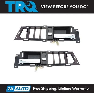 TRQ Inner Inside Interior Door Handle Set of 2 for Chevy GMC Pickup Truck Foto 1 de 4