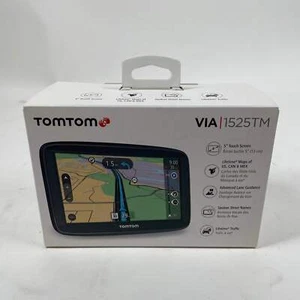 TomTom Via 1525TM 5" GPS Navigation Device w/ Free Traffic 4AA53 - Picture 1 of 6