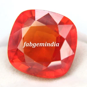 Piedra preciosa suelta corte cojín naranja granate natural espesartita de 10+ quilates - Imagen 1 de 5