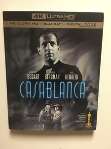 Casablanca (4K UHD Blu-ray/Blu-ray, Digital HD, 2022) NEW w/slipcover loose disc - Bild 1 von 3