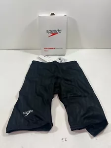 Speedo AQUABLADE Jammer Youth 26, Black, NEW With Tags in Box LYCRA - Picture 1 of 10