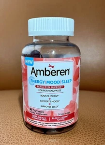 Amberen Perimenopause Targeted Support Energy, Mood, Sleep Exp  1/2026 - Picture 1 of 4