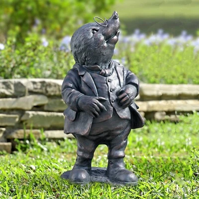 Resin Top of the Morning Garden Sculpture Nature Whimsy Statues Outdoor Décor - Image 1 of 3