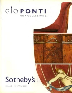 SOTHEBY'S GIO PONTI Design Ceramics Porcelain Furniture Collection Catalog 2005 - Imagen 1 de 1