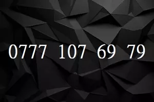 Unique Golden VIP Easy Mobile Phone Number SIM Card - 0777 107 69 79 (Lebara) - Zdjęcie 1 z 1