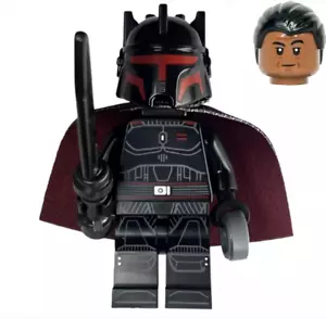 LEGO Star Wars Moff Gideon Minifigure + Cape + Hair + Darksaber 75386 Paz Vizsla - Picture 1 of 4