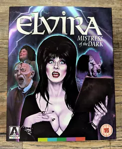 Elvira: Mistress of the Dark (Arrow Video UK Region B Blu-ray, Slipcover & Book) - Picture 1 of 3