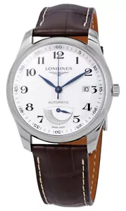 Longines Master Collezione Automatico pelle Marrone Orologio da Uomo - Foto 1 di 3
