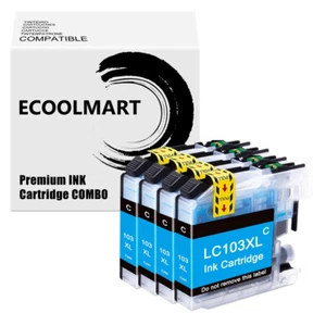 4C Ink Cartridge fits Brother LC103 DCP-J152W MFC-J875DW MFC-J245 MFC-J470DW - Picture 1 of 1
