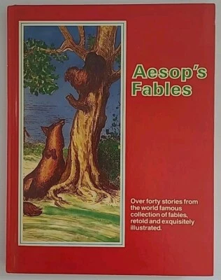 Aesop's Fables Classic Literature Children's Vintage 1979 Hardcover Book - image 1 of 4