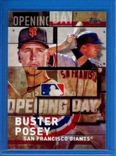 2018 Topps Series 1 Opening Day Insert #OD-13 Buster Posey San Francisco Giants