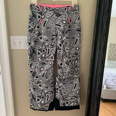 PANTALONES DE NIEVE THE NORTH FACE Niñas FREEDOM Grafito Negro Blanco Rosa Talla L 14/16 Foto 1 de 4