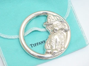 Rare! Tiffany & Co. Sterling Silver Dalmatian Dog Firehouse Puppy Baby Rattle - Picture 1 of 6