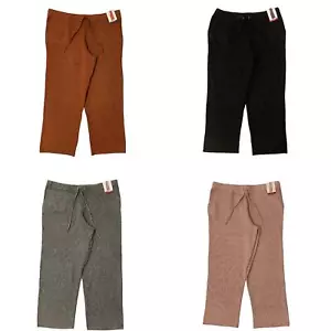 Pantalones de salón para mujer DKNY de mezcla de cachemir - Imagen 1 de 5