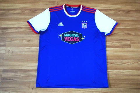 IPSWICH TOWN HOME FOOTBALL SHIRT 2018-2019 SOCCER JERSEY ADIDAS SIZE MENS XL Cover