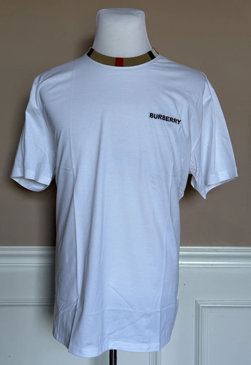 BURBERRY ホワイト Tシャツ XL ニーチェ BURBERRY ホワイト Tシャツ XL ニーチェ Burberry バーバリー ロゴ T