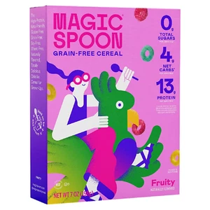 Fruity Grain-Free Breakfast Cereal, 7 Oz Box - Picture 1 of 12
