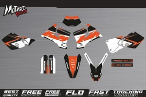 Motard Design Graphics Kit for KTM EXC EXC-F XC-W 2003 Decals Stickers - Picture 1 of 6