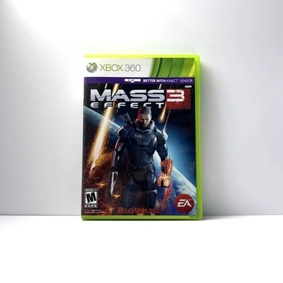 Mass Effect 3 Microsoft Xbox 360 CIB Complete Refurbished & Tested Free Shipping - Image 1 of 4