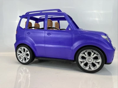 Mattel DVX58 Barbie Escalade SUV púrpura 2016 vehículo de coche, faltan espejos retrovisores Foto 1 de 4