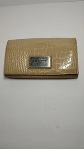 Vintage wallet, genuine embossed leather, excellent condition, Liz Claiborne - Picture 1 of 5