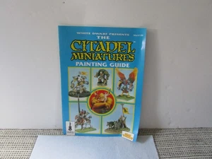 Warhammer White Dwarf Citadel  Painting Guide  Games Workshop 1989 rare blue - Picture 1 of 2