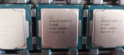 Intel Core i3-8100 SR3N5 CPU Processor Lot of 4  Make Offers! UPS Expedited! D-2 - image 1 of 4
