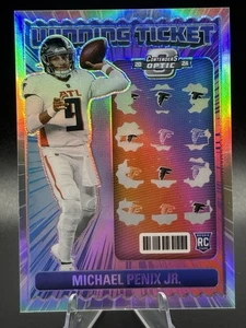 2024 Contenders Optic Rookie Michael Penix Jr #WT-MPJ Winning Ticket Prizm - Picture 1 of 2