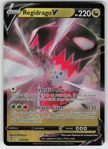 Regidrago V Ultra Rare SWSH12: Silver Tempest 135/195 NM - Picture 1 of 2