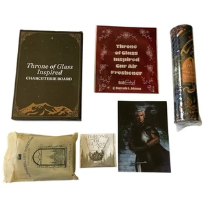 Throne of Glass Bookish Items Lot Goodies New - Picture 1 of 16