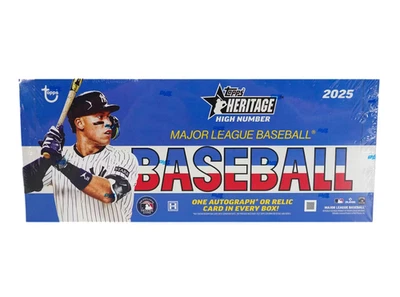 2025 Topps Heritage High Number Baseball Hobby Box Factory Sealed