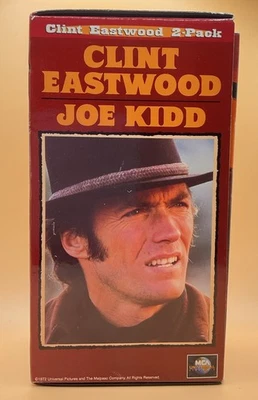 High Plains Drifter / Joe Kidd VHS 2 Tape Box Set Clint Eastwood *Buy 2 Get 1* - Image 1 of 4