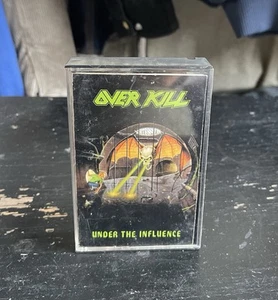 OVER KILL Under the Influence by Overkill (Cassette Tape) Oct-1990 Megaforce - Picture 1 of 4