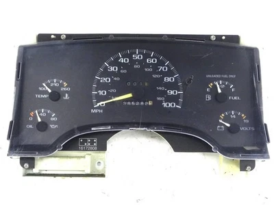 Instrument Speedometer Gauge Cluster *385k Miles* for 95-97 Chevy GMC S10 Sonoma - Image 1 of 4