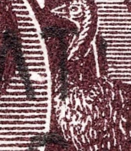 AUSTRALIA KGV 1.5d BLACK-BROWN LMW STAMP WITH ACSC LISTED FLAW 84(1)g- CV $40 - Picture 1 of 3