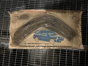 FIAT PANDA KIT PASSARUOTA ANTERIORE E POSTERIORE SALVABORDO WHEEL ARCH MUDGUARD - Foto 1 di 1