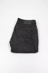 39009 Hugo Boss Orange25 Negro Hombre Pantalones de mezclilla Talla 34/34 - Imagen 1 de 9