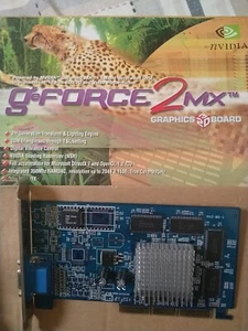nVidia gForce2 MX Model P55 AGP 64mb Card N11071 - Picture 1 of 2