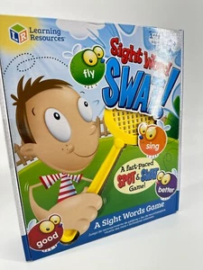 Sight Word Swat Learning Game Ages 5+ Kindergarten 4 Players - Picture 1 of 7