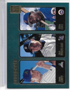 2001 Topps #372 Jason Conti / Chris Wakeland / Brian Cole     Prospects