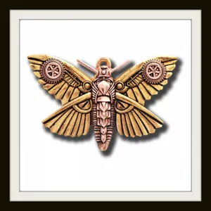 COLGANTE DE INGENIERÍA STEAMPUNK ANNE STOKES MAGRADORES MOTH ~ P&P RÁPIDO Y GRATUITO - Imagen 1 de 1