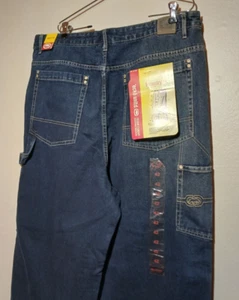 Vintage Ecko Unltd Pants 90s Y2K USA Logo Skate Baggy Streetwear NEW Size 42 OG - Picture 1 of 8
