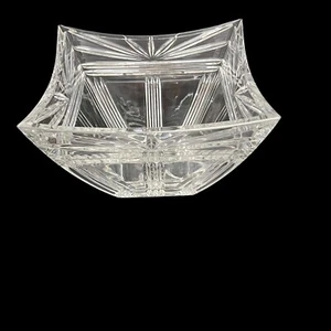 Vintage Waterford Marquis Crystal Odyssey Square Bowl 7.5" W X 4 7/8" H Marked - Picture 1 of 9