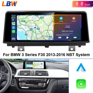 For BMW F30 2013-2016 NBT 8.8 inch Car Multimedia Screen  Android Auto Carplay - Picture 1 of 12