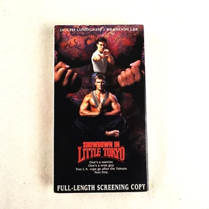 Showdown In Little Tokyo VHS Promo Screener Screening Brandon Lee Dolph Lundgren - Picture 1 of 11