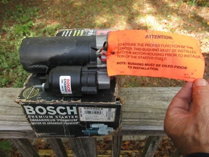 Motor de arranque 92-99 Volkswagen VW Bosch SR0405X Corrado Golf Jetta Passat REMAN - Imagen 1 de 7